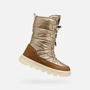 Geox Златисти детски зимни обувки Geox Willaboom A Geox | Zlaten | Момичешки | 34