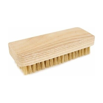 Vlnka Drevená kefa na topánky s prírodnými štetinami