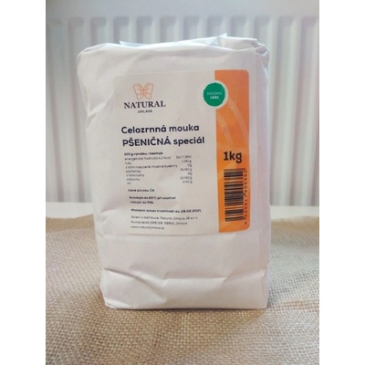 Natural Jihlava Múka pšeničná celozrnná špeciál 1 kg