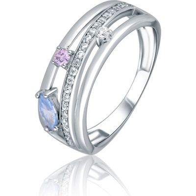 JVD stříbrný prsten SVLR0836SH2MF