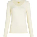 Icebreaker Дамско мериносово термобельо Icebreaker Women's Siren L/S Sweetheart Merino base layer - Undyed - размер XL (115-0451-3915)