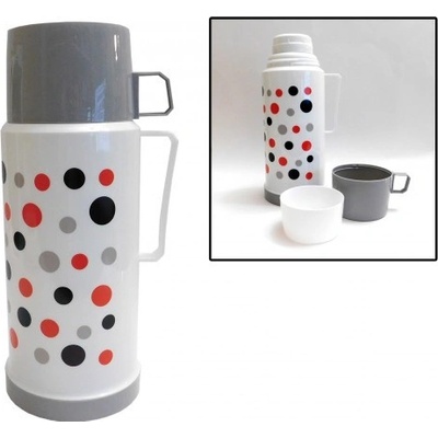 MAKRO Termoska 1 L bodkovaná