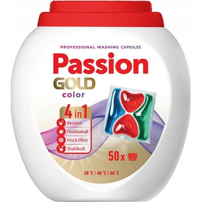 Passion Gold Color 4v1 Color pracie kapsuly 50 PD
