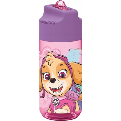 STOR Ecozen Fľaša na pitie Paw Patrol Skye a Everest 430 ml