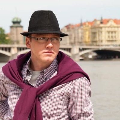 Pánsky jednofarebná klobúk tmavo hnedá