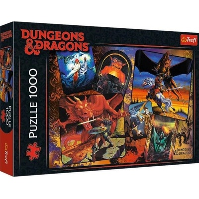 Trefl Пъзел Trefl от 1000 части - Произходът на Dungeons & Dragons (10739)