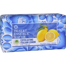 Desert Essence tuhé peelingové mýdlo italský citron 155 g