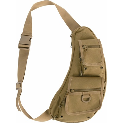 ROTHCO taška CROSSBODY cez rameno COYOTE BROWN