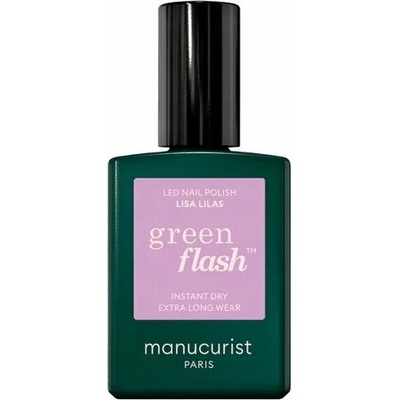 ANNY MANUCURIST_Geelový lak na nehty Green Flash LED Lisa Lilas 15ml