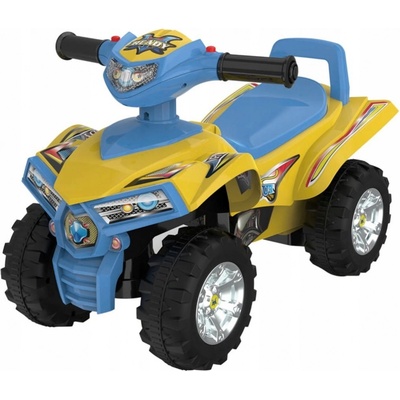 Quad Goodyear Ride-On Modro-žluté – Zboží Dáma