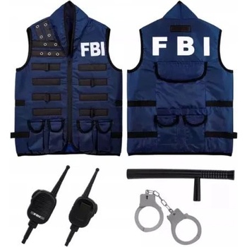 Widmann Tактическа жилетка на ФБР с аксесоари - 140 см (4177)