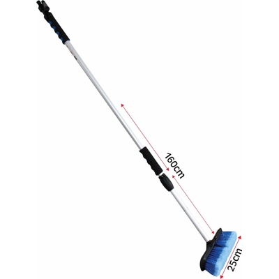 Satra S-CL2WB Teleskopický průtokový mycí kartáč