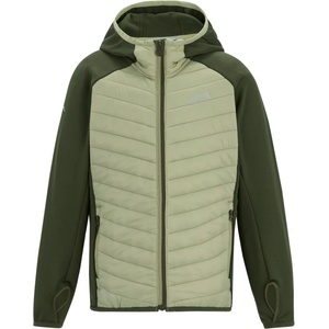 Regatta Детско поларено яке Regatta Kid's Junior Andreson Hybrid Hybrid jacket - Dark Khaki / Light Sage - размер 7-8 Years (703-7785-0414)