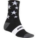 Sensor ponožky Stars černo bílé
