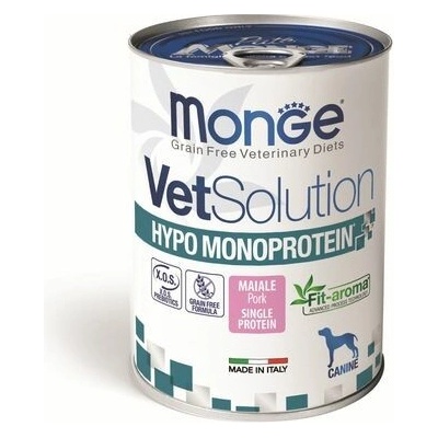 Monge VetSolution Hypo Monoprotein Pork 400 g