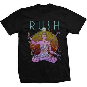 Rush Snakes & Arrows Tour 2007 (Back Print) Тениска с къс ръкав Black L (RUSHTEE16MB03)