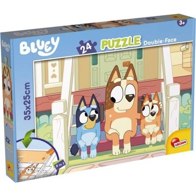 LISCIANI Oboustranné M-Plus Bluey Mr Monkey Jocks 24 dílků