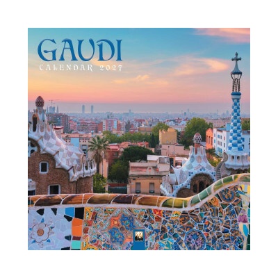Flame Tree Publishing Gaudí Wall Art 2027