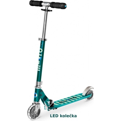 Micro Sprite LED koloběžka Petrol Stripe