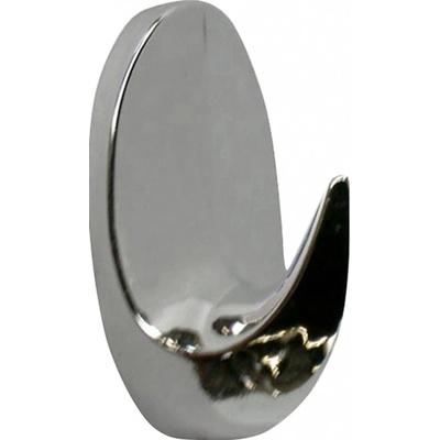 Háček H114 plast chrom lesklý 42 mm x 22 mm x 26 mm