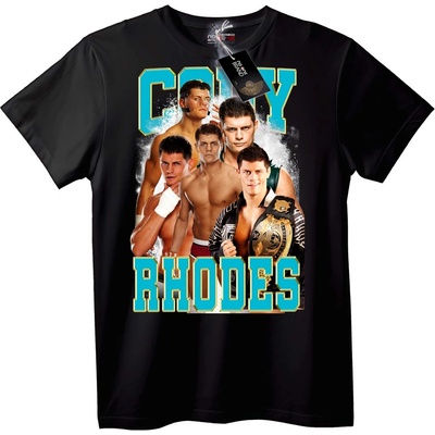 NOONEBRAND Тениска Cody Rhodes - 7XL, White