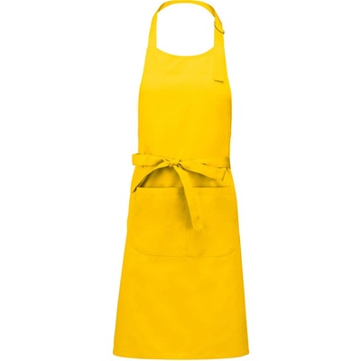Kariban Zástěra Kariban K885 s laclem COT20K88520099-yellow