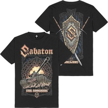 Sabaton tričko Steel Commanders BP black