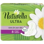 Naturella Дамски превръзки с крилца Naturella Ultra - Maxi, с лайка, 8 броя