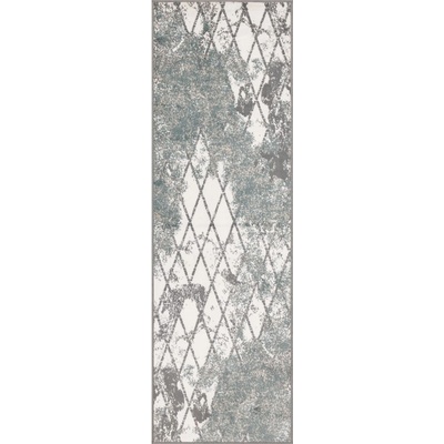 FD Сиво-синя пътека 80x250 cm Sensi Gepi - FD (5901760422512)