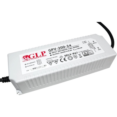 GPV, 200W LED zdroj GPV-200-24, 8,3A, 24V