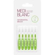 Mediblanc Interdental Pick-brush mezizubní kartáček 0,8 mm 6 ks