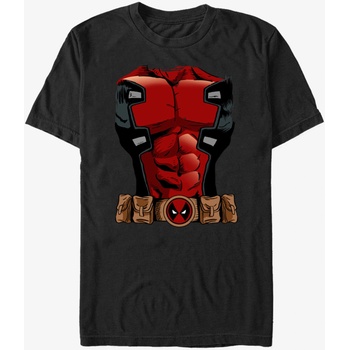 ZOOT. Fan Черна унисекс тениска Marvel Deadpool Armor ZOOT. Fan | Cheren | МЪЖЕ | L