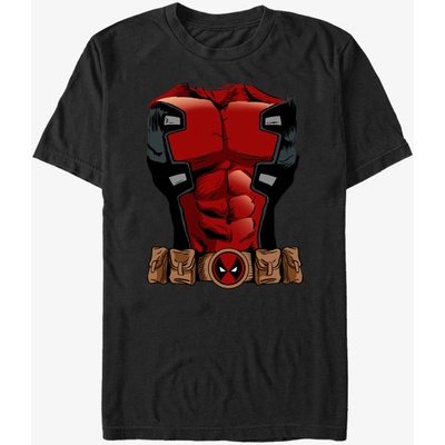 ZOOT. Fan Черна унисекс тениска Marvel Deadpool Armor ZOOT. Fan | Cheren | МЪЖЕ | L