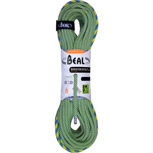 Beal Единично въже Beal Booster III 9, 7 mm Single rope - Safe Control Anis - размер 80 m (308-0022-0113)