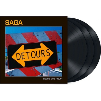 Saga - Detours Live 3 LP