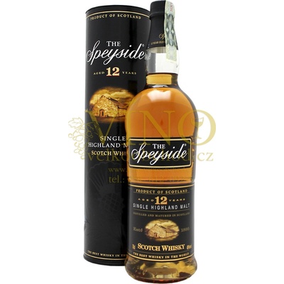 The Speyside 12y 40% 0,7 l (tuba)