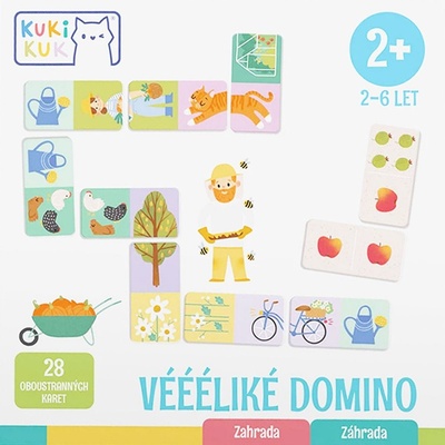 KukiKuk Véééliké domino Zahrada Betexa