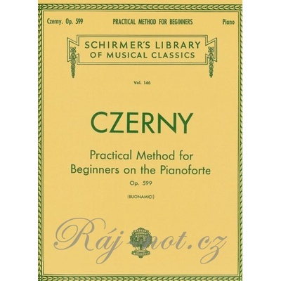CZERNY. Op.599 Practical Method for Beginners Praktické cvičenia pre začiatočníkov klavír