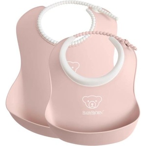 BabyBjörn Лигавници BabyBjorn - Powder Pink, 2 размера, 2 броя (0907-046764A) - baby