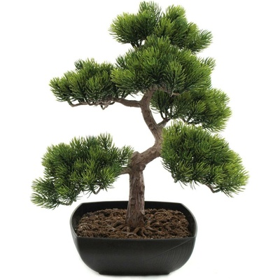 EUROPALMS Borová bonsai, umělá rostlina, 50cm