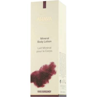 AHAVA Vivid Burgundy hydratačné telové mlieko s minerálmi z Mŕtveho mora 250 ml
