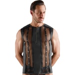Svenjoyment Emphasising Sleeveless Net Shirt 2162059 Black 3XL