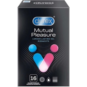 Durex 16 бр. Задържащи презервативи Durex Mutual Pleasure