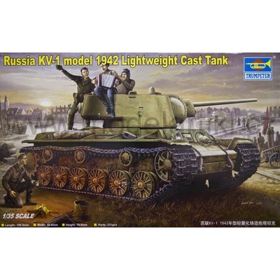 Trumpeter KV 1 model 1942 00358 1:35