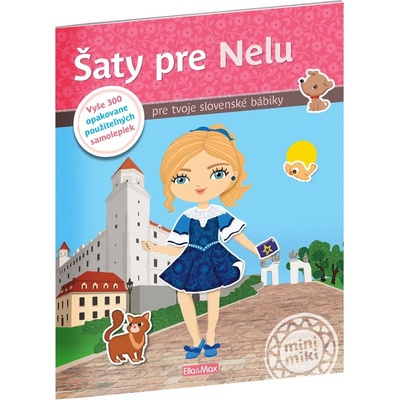 Šaty pre NELU Kniha samolepiek