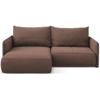 makamii Розов разтегателен ъглов диван с място за съхранение (ляв ъгъл) Nanea - Makamii (NANEA_LCF_S_24_P1_C7)