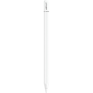 ACEFAST Писалка Acefast Stylus Pen (V3) - за iPad, Active, Capacitive, с безжично зареждане, Minimal Lag, 90mAh, Type-C - Бяла