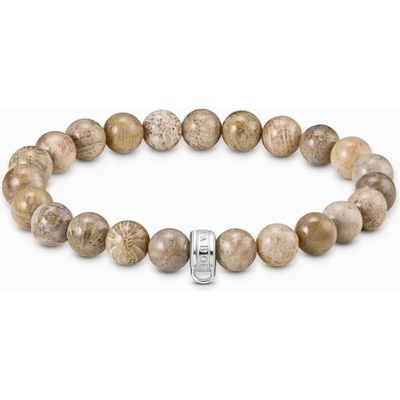 Thomas Sabo náramek na charm Daisy jasper X0293-014-16