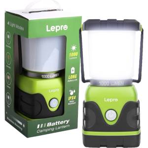 LEPRO Къмпингова лампа Lepro 3300002 1000 лумена на батерии (3300002)