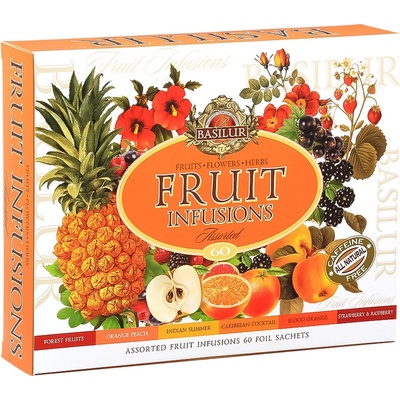BASILUR Fruit Infusions Assorted 60 sáčkov